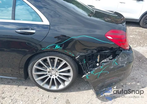 2016 Mercedes-Benz S 550 4Matic из США, поврежденный, VIN WDDUG8FB6GA218295